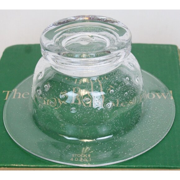 Southern Living Tiny Bubbles Bowl Centerpiece Dish Candies Serving #40351 - Picture 5 of 7